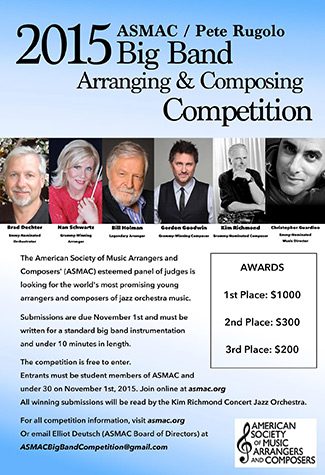 2015_Pete_Rugolo_Big_Band_Competition_Poster